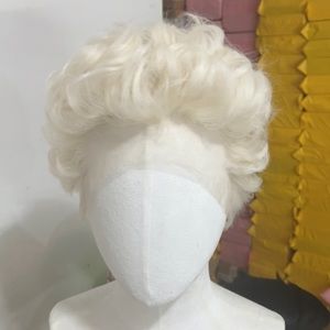 Good Omens Cosplay Aziraphale Wig